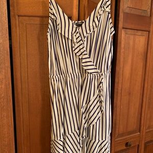 Express tank top ruffle dress